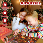 Julekalender med julepuslespill