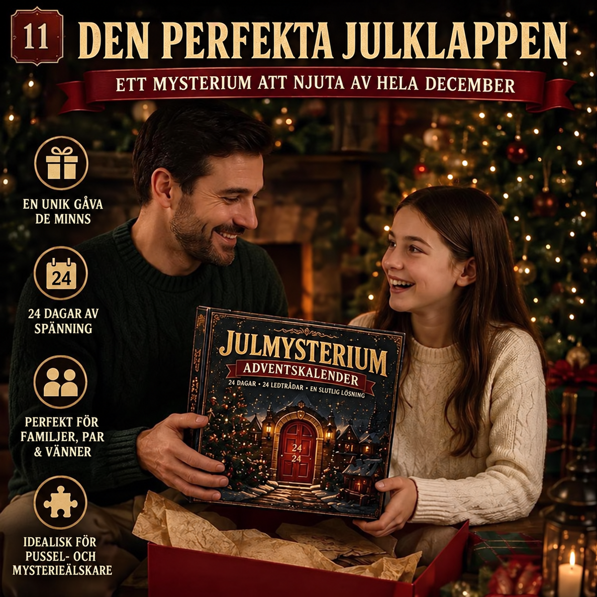 Detektivkalenderen – 24 Dagers Mysterium